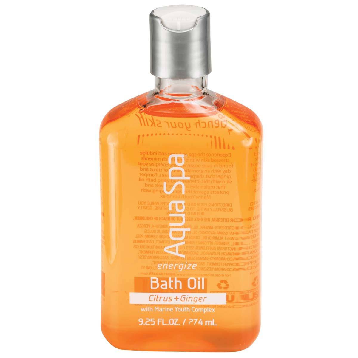 Aqua Spa Energize Aceite de baño, 9.25 onzas líquidas