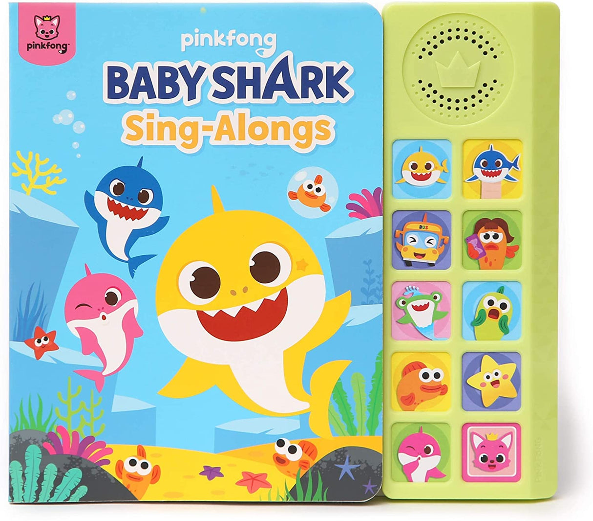 Baby Shark Sing-Alongs Libro de sonido de 10 botones - PFNSB006