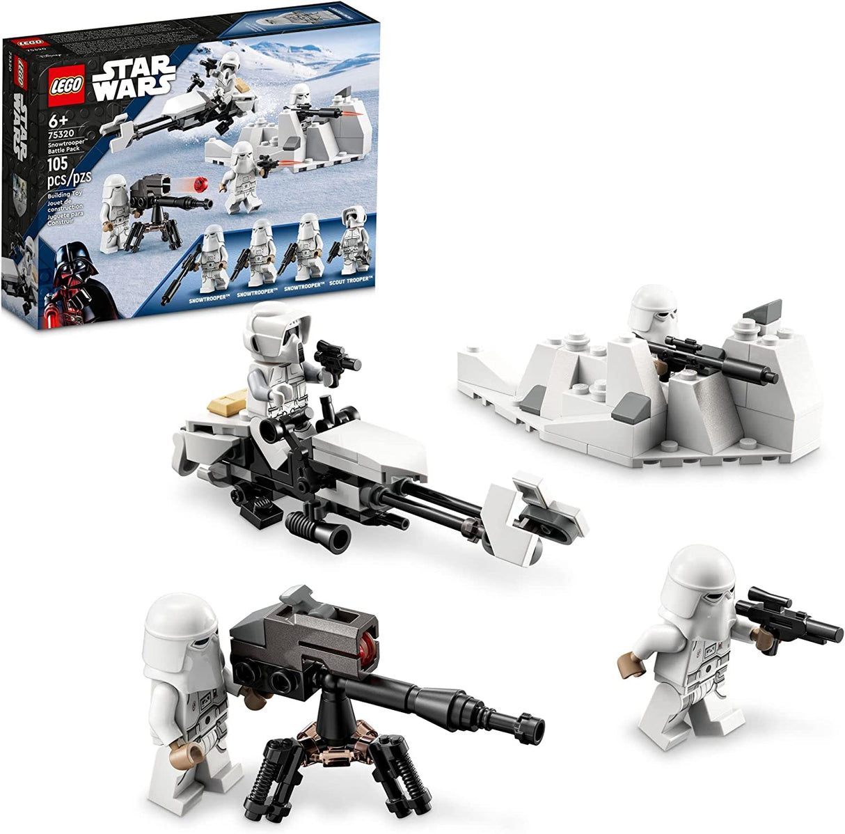 LEGO Star Wars Snowtrooper Battle Pack 75320 (105 piezas)