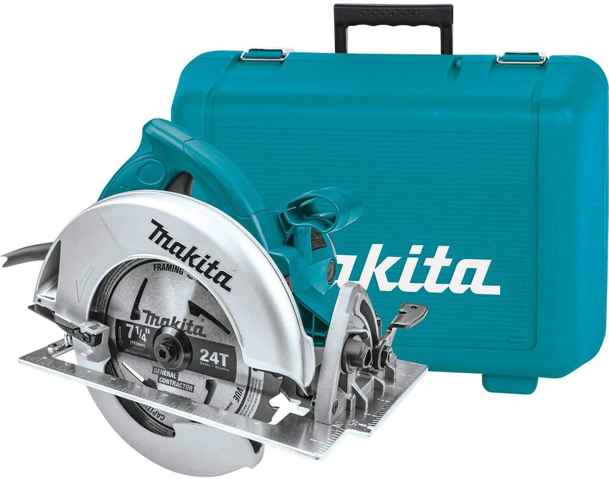 Makita 5007NK Sierra circular de 7-1/4 pulgadas, azul - DIGVICE MX
