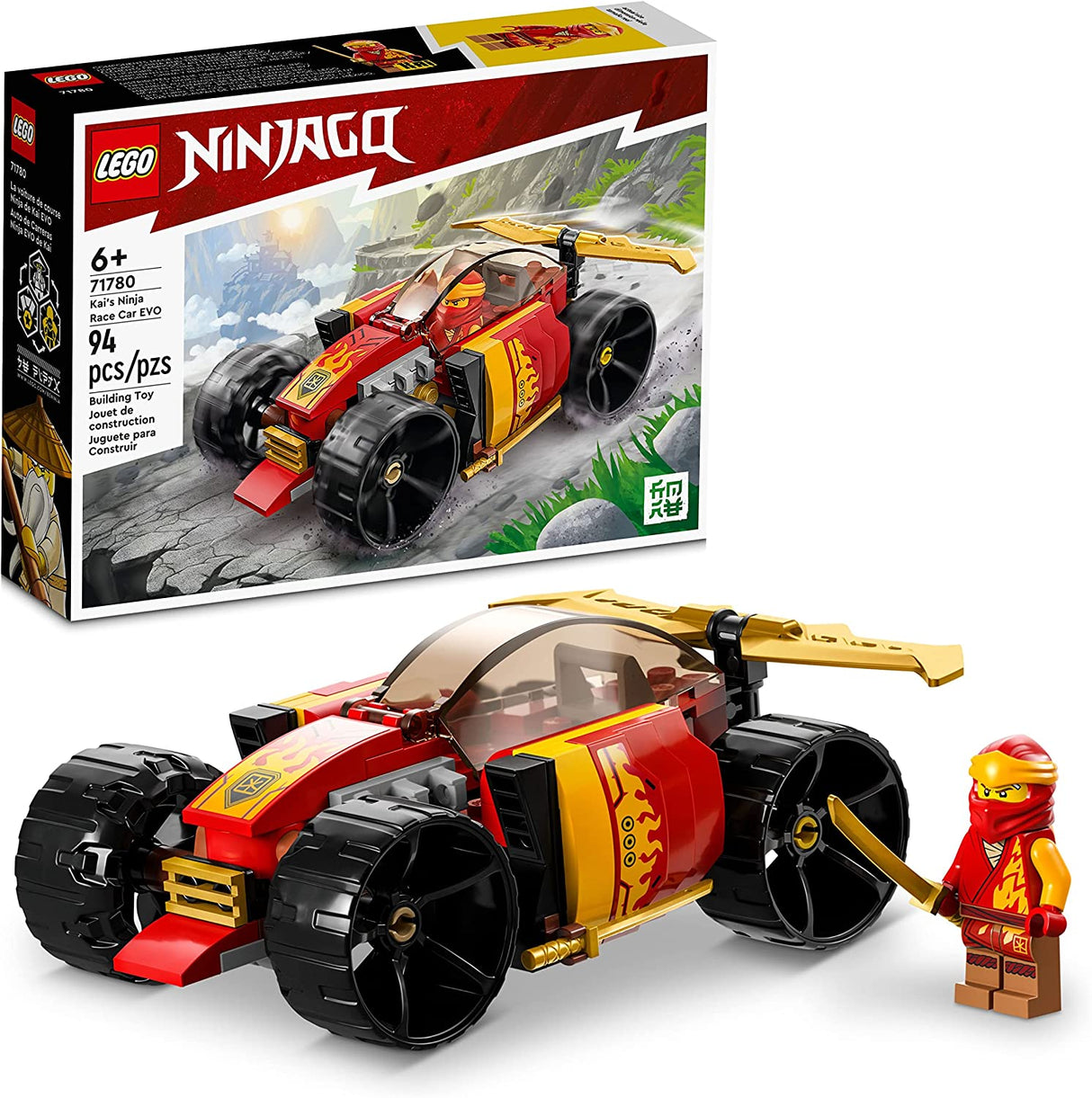 LEGO NINJAGO Kai's Ninja Race Car EVO 71780