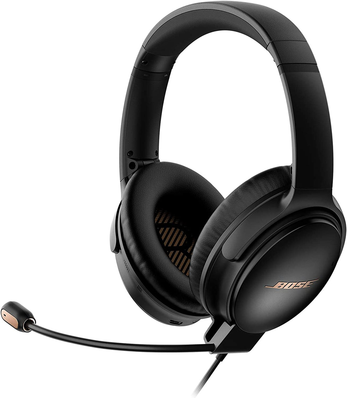 Bose QuietComfort 35 Series 2 - Auriculares para juegos: cómodos auriculares con cancelación de ruido, color negro