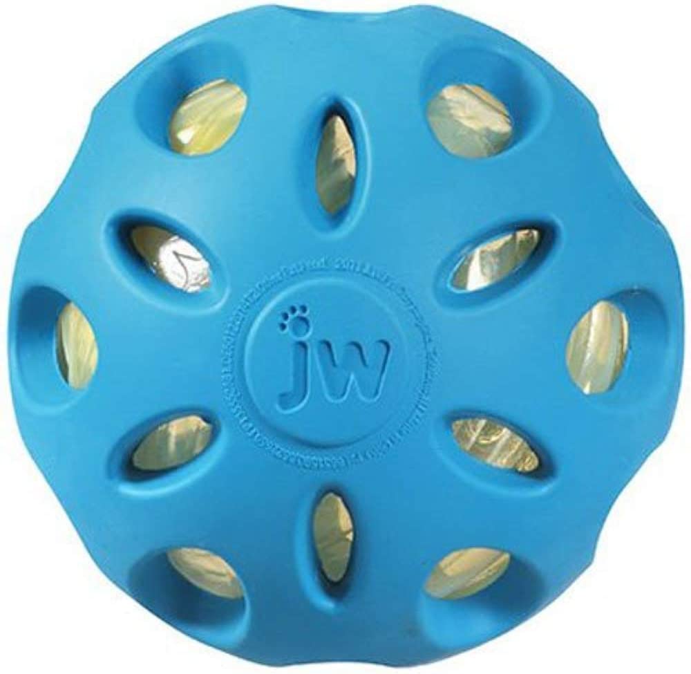 JW Pet Crackle Heads Crackle Ball Pelota para perros - DIGVICE MX