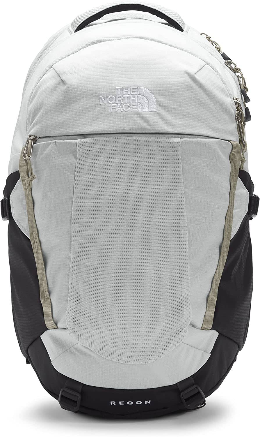 The North Face - Recon Mochila para mujer, Tin Grey Dark Heather/TNF Black/Minimal Grey, talla única
