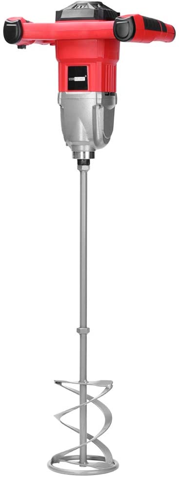 VIVOHOME 110V 1600W Máquina mezcladora de mortero de cemento de pintura de mano eléctrica con 7 velocidades ajustables - DIGVICE MX