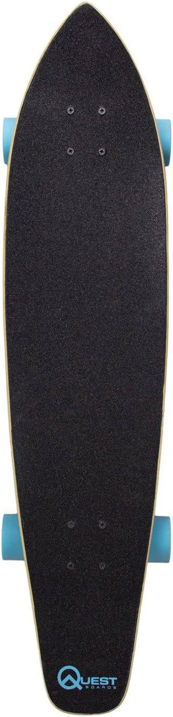 Quest "Totem Longboard Skateboard, 36", Natural, (QT-BTM36C)