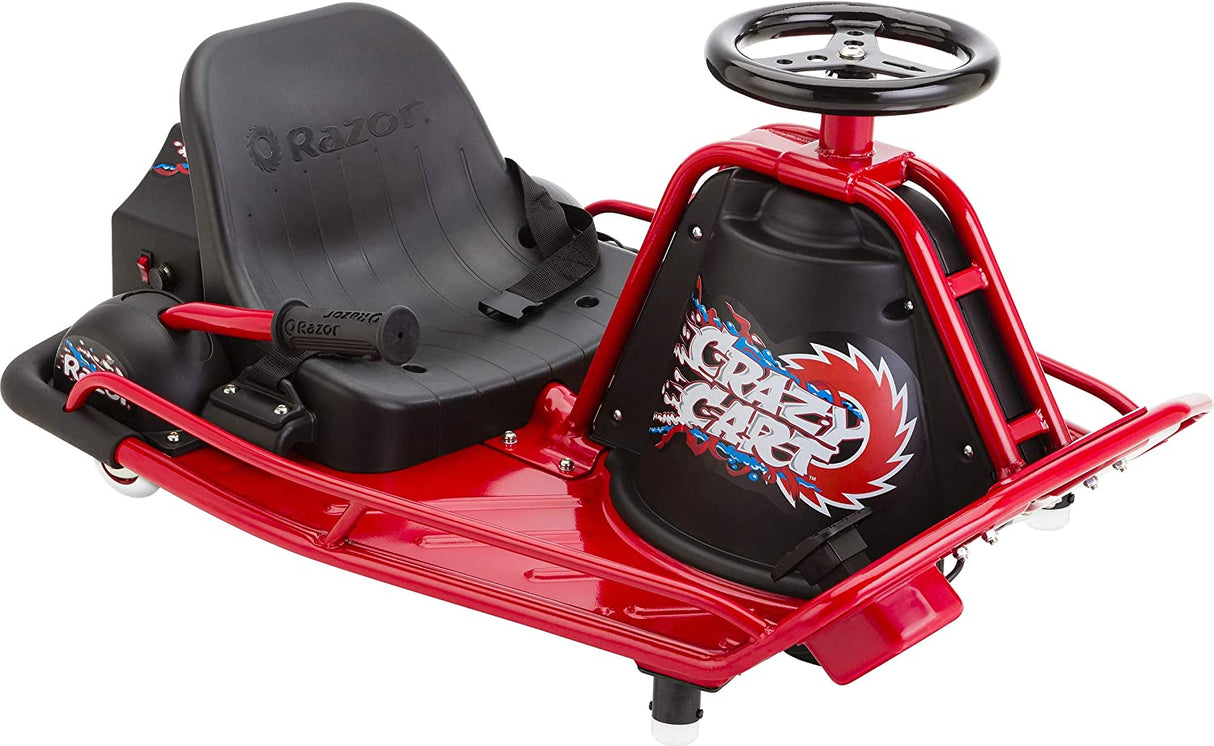 Razor Crazy Cart - Go Kart eléctrico a la deriva de 24 V 20143495
