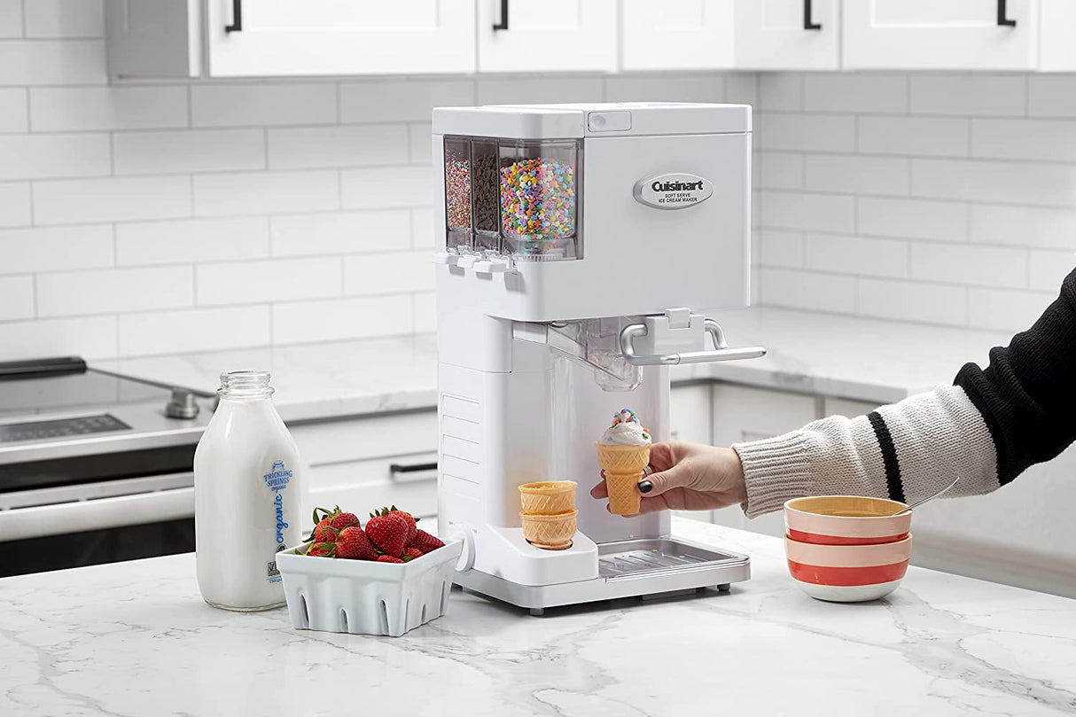 Cuisinart ICE-45P1 Mix 1.5 Cuartas Máquina para hacer helados de servicio suave