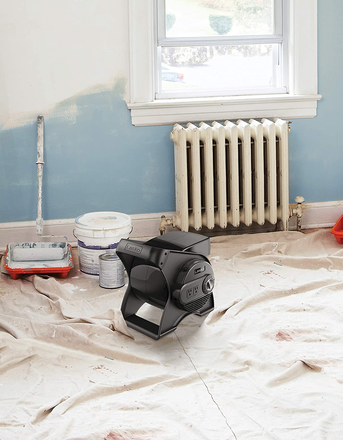 Ventilador utilitario pivotante profesional de alta velocidad Lasko U12104