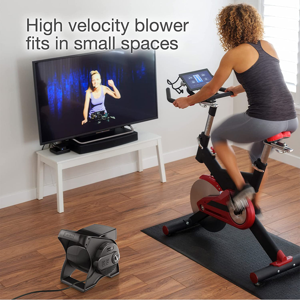 Ventilador utilitario pivotante profesional de alta velocidad Lasko U12104