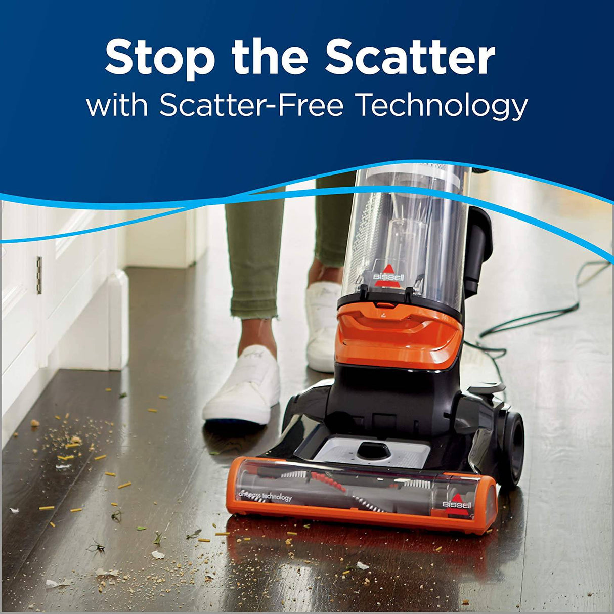 Aspiradora sin bolsa Bissell 2486 CleanView, potente sistema multiciclónico, tanque de suciedad de gran capacidad, herramientas especializadas para mascotas, vaciado fácil - DIGVICE MX