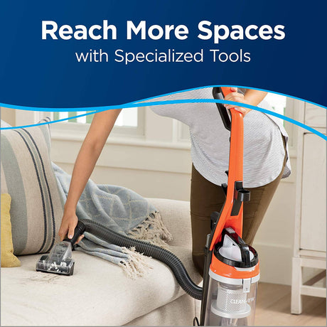 Aspiradora sin bolsa Bissell 2486 CleanView, potente sistema multiciclónico, tanque de suciedad de gran capacidad, herramientas especializadas para mascotas, vaciado fácil - DIGVICE MX