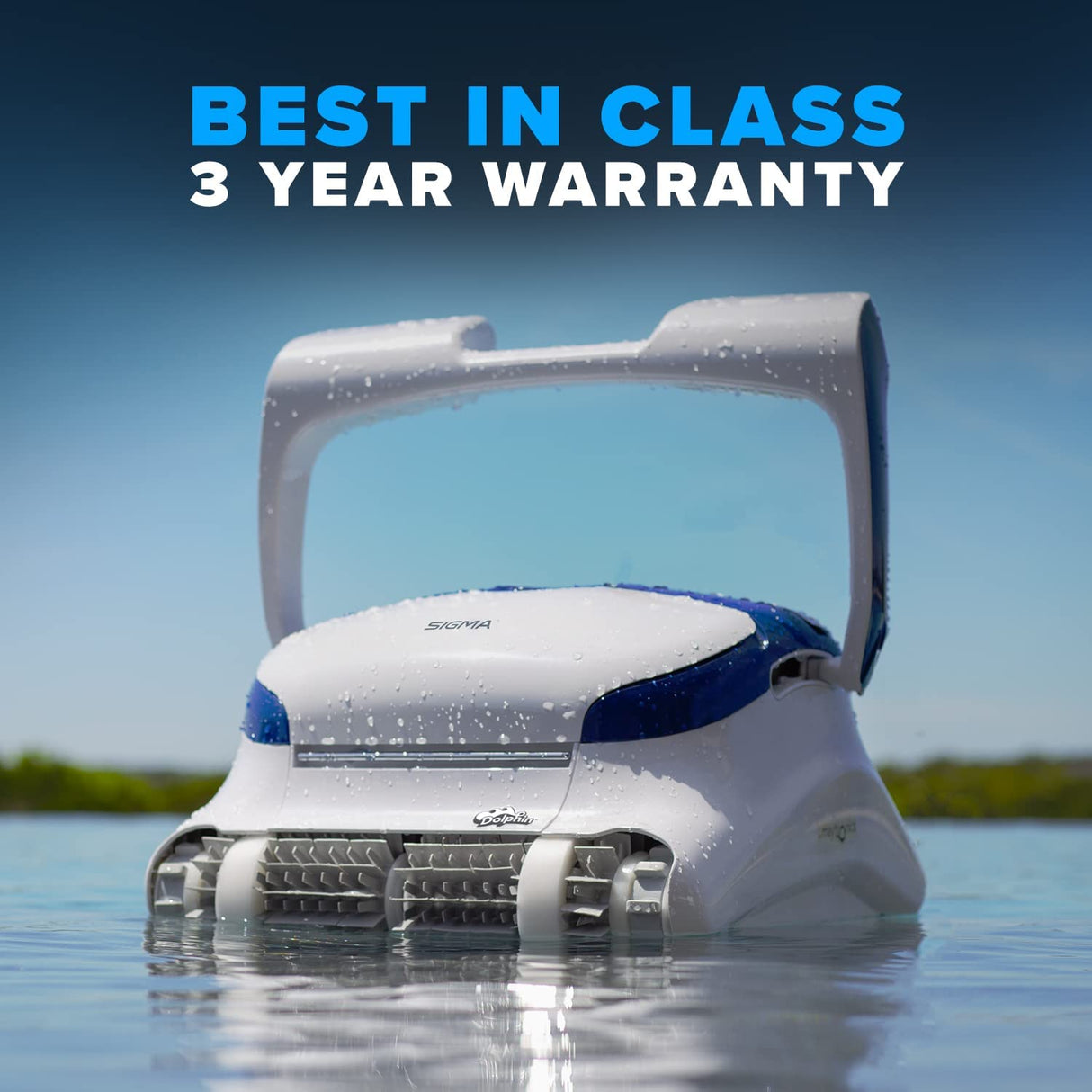 Limpiador de piscinas robótico Bluetooth Dolphin Sigma