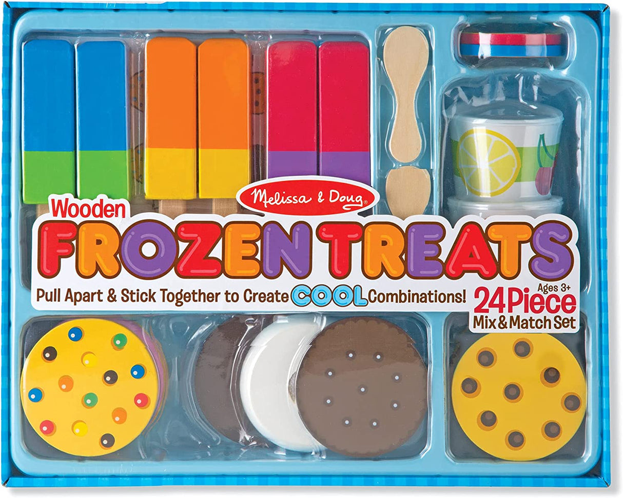 Melissa & Doug Juego de helados de madera Frozen Treats 9869