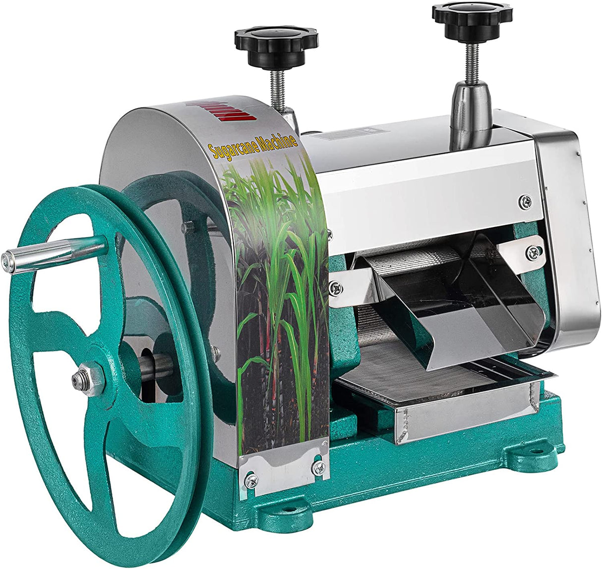 Máquina de jugo de caña de azúcar manual SHZOND, exprimidor de caña de azúcar de acero inoxidable