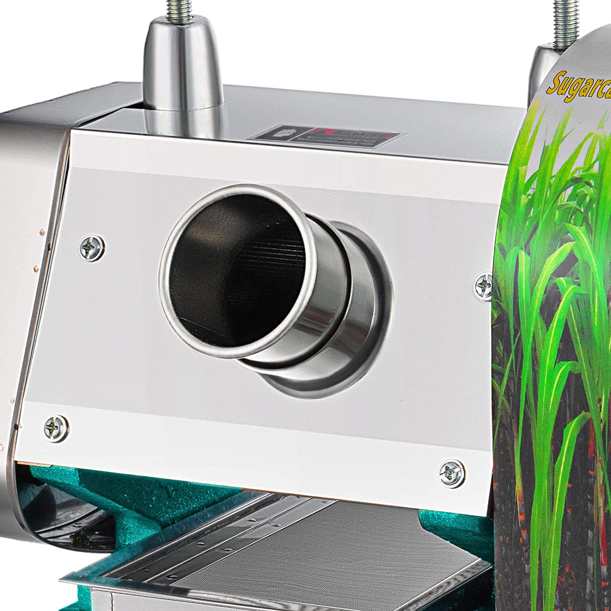 Máquina de jugo de caña de azúcar manual SHZOND, exprimidor de caña de azúcar de acero inoxidable