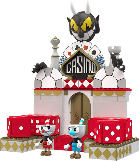 McFarlane Toys Cuphead Chaotic Casino Juego de construcción grande 25146