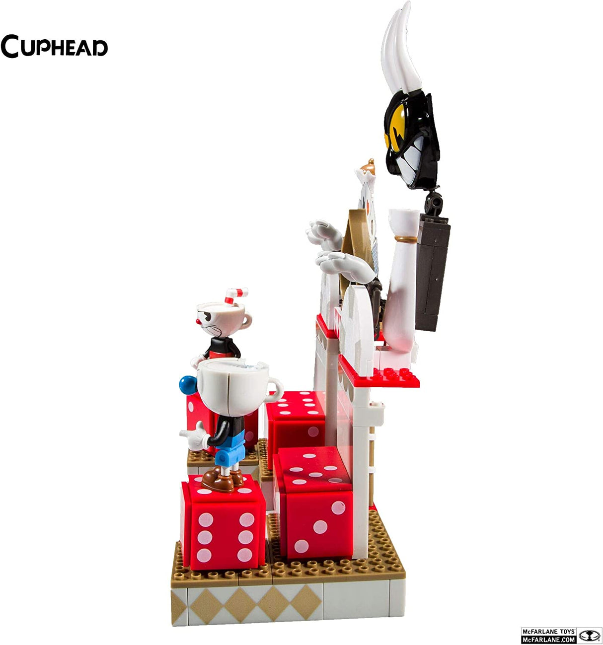 McFarlane Toys Cuphead Chaotic Casino Juego de construcción grande 25146
