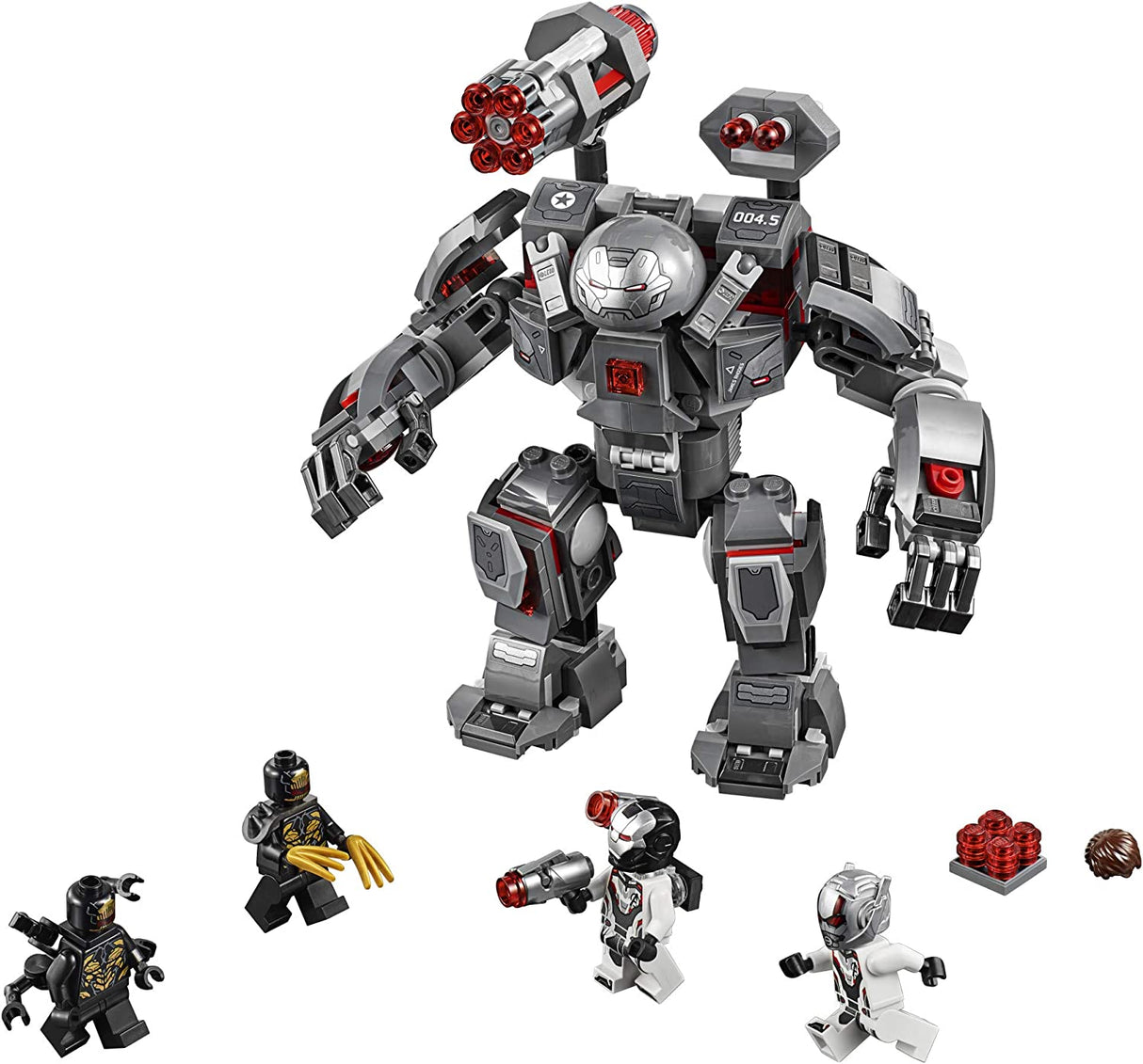 Lego Marvel Vengadores War Machine Buster 76124 362 Piezas