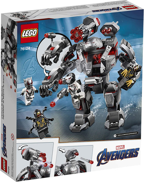 Lego Marvel Vengadores War Machine Buster 76124 362 Piezas