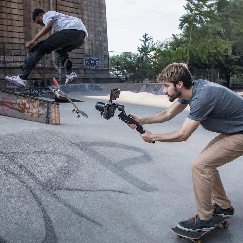 DJI Ronin-SC - Estabilizador de cámara, cardán de mano de 3 ejes para cámaras DSLR y sin espejo CP.RN.00000040.01