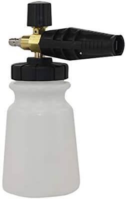 Weirran - Cañón de espuma de alta presión de 25 oz para lavado de autos, lanza de espuma para nieve, lado exterior limpio de sus casas, motocicletas, botes, etc.