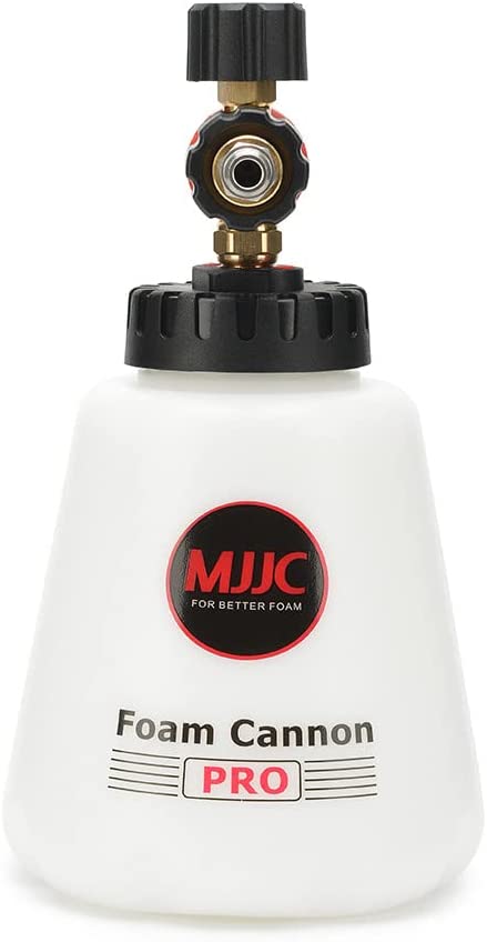 Cañón de espuma MJJC con conector rápido de 1/4 pulgadas, lanza de espuma de nieve ajustable, espuma gruesa, también apto para Karcher K1700 K1800 (Pro)