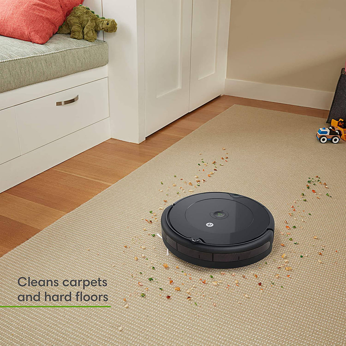 iRobot Roomba 692 Robot aspiradora-conectividad Wi-Fi, recomendaciones de limpieza personalizadas, funciona con Alexa, bueno para pelo de mascotas, alfombras, suelos duros, autocarga, gris carbón - DIGVICE MX