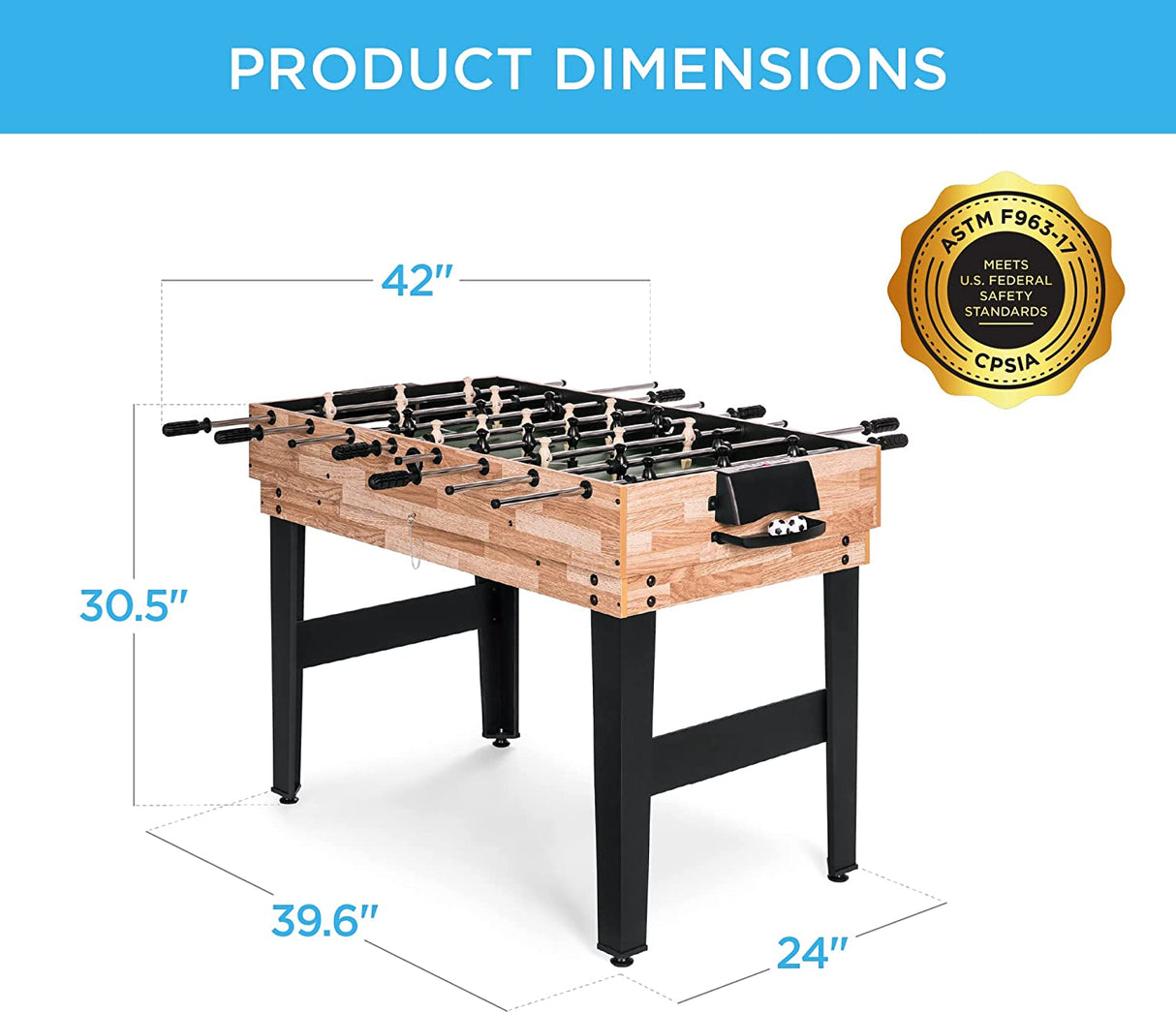 Best Choice Products - Juego de mesa de juego 10 en 1 de 2 x 4 pies para el hogar, sala de juegos