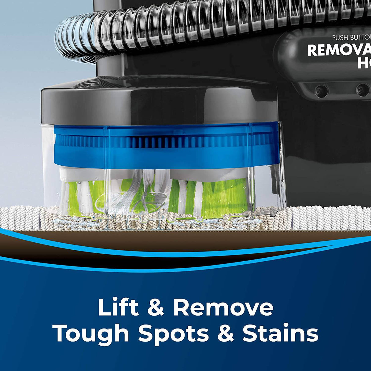 Bissell SpotBot Pet limpiador profundo portátil para manchas y manchas, azul, 2117A