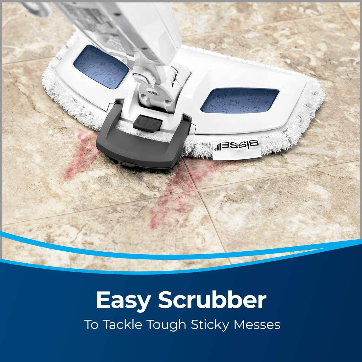 Trapeador a vapor Bissell, 19404, mascota morada Powerfresh