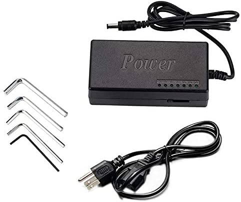 Cozyel - Mini lijadora de banda de 110 V, lijadora eléctrica, pulidora, cuchillo, afilador de bordes Apex, 9000 RPM con 10 cinturones abrasivos para metal, madera, acrílico, pulido - DIGVICE MX