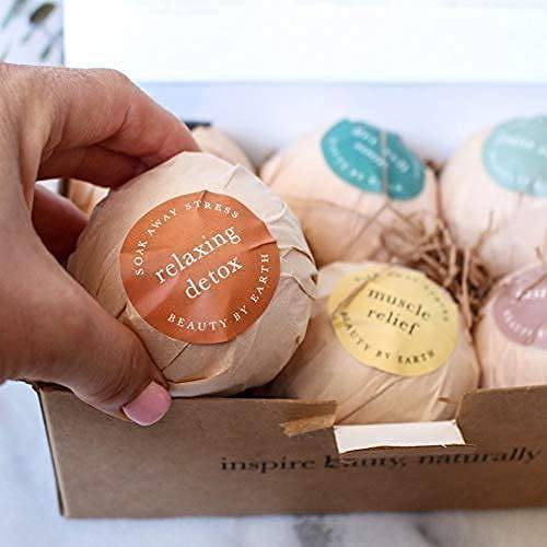 Beauty by Earth - Set de Regalo Bombas de Baño - 6 Aromas Relajantes