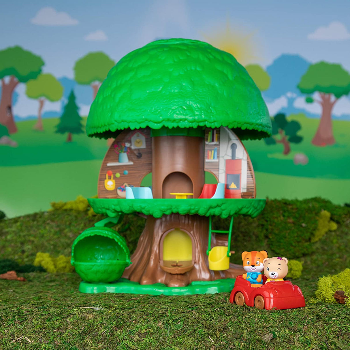 Fat Brain Toys Timber Tots Tree House V700200 Juguetes clásicos y retro