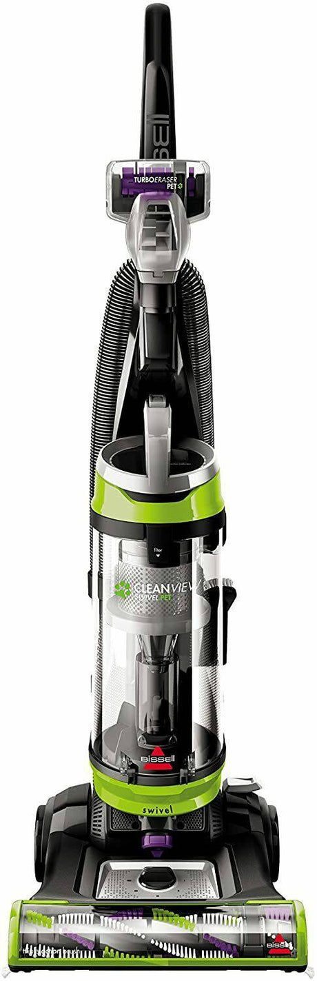 Bissell 2252 CleanView Aspiradora vertical giratoria sin bolsa con dirección giratoria, potente recogida de pelo de mascotas, herramientas especializadas para mascotas, tanque de suciedad de gran capacidad, fácil de vaciar - DIGVICE MX