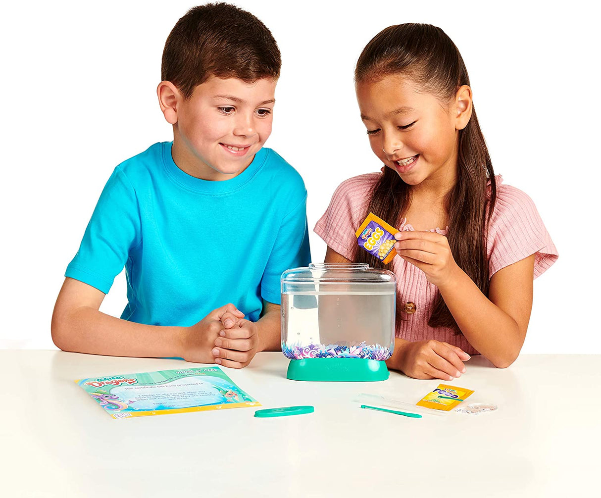 Little Live Aqua Dragons - Hábitat de aguas profundas - Escotilla de tanque con luz LED y crecimiento de mascotas acuáticas 26025