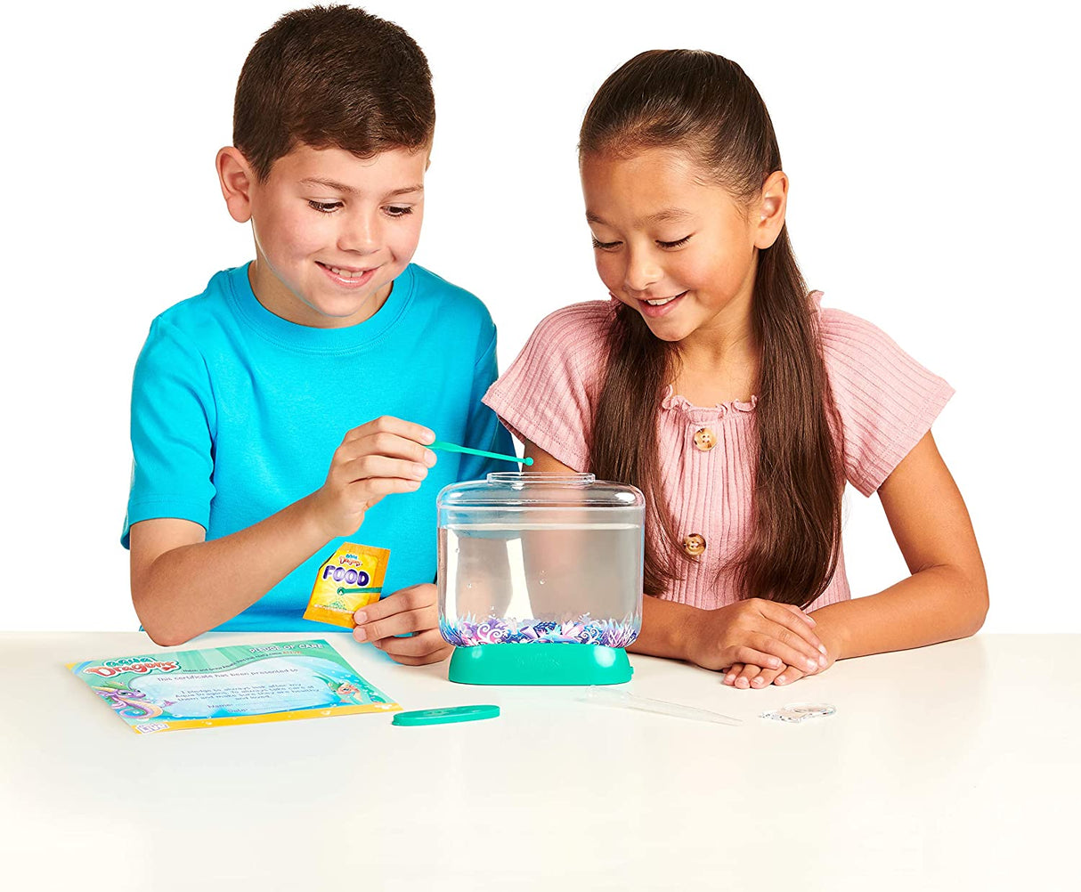 Little Live Aqua Dragons - Hábitat de aguas profundas - Escotilla de tanque con luz LED y crecimiento de mascotas acuáticas 26025