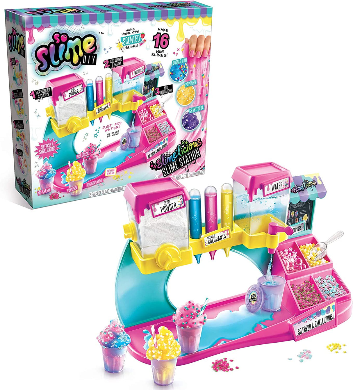 Canal Toys So Slime Diy Slime'licious Estación de limo perfumada 277063