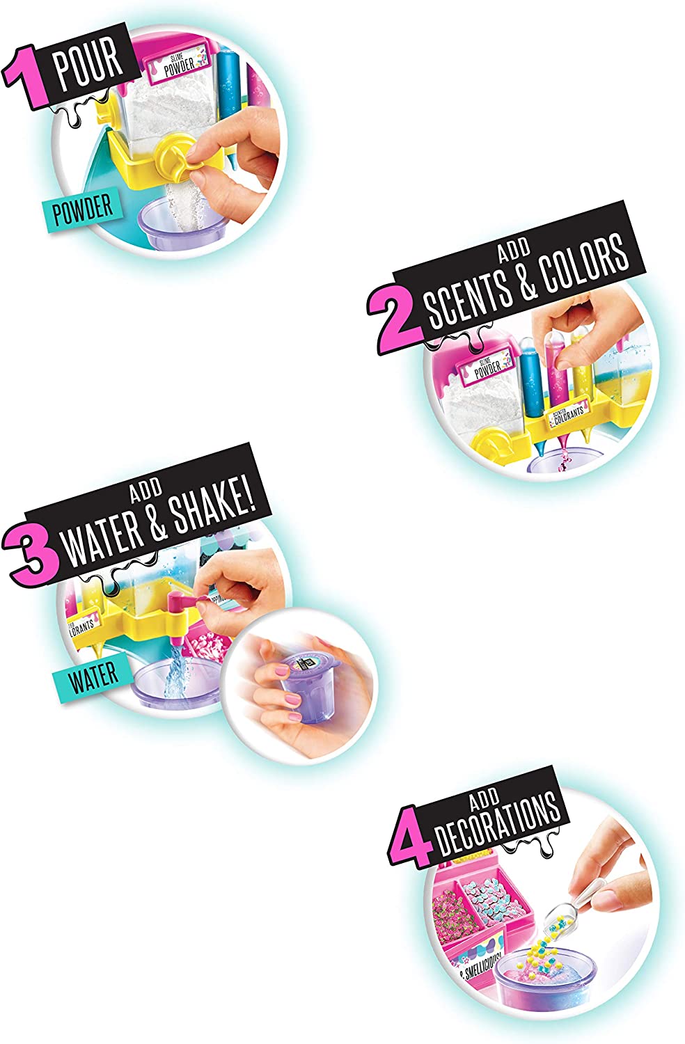 Canal Toys So Slime Diy Slime'licious Estación de limo perfumada 277063