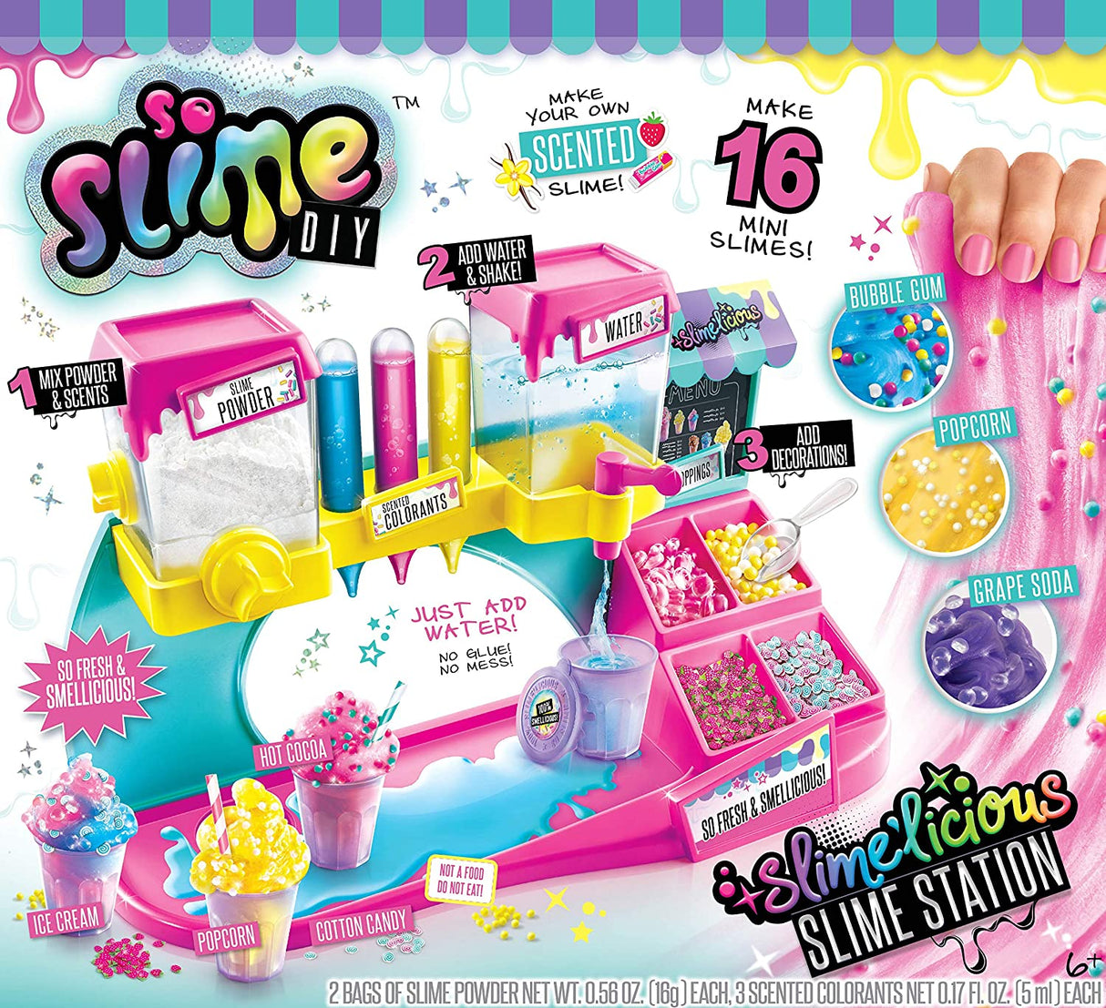 Canal Toys So Slime Diy Slime'licious Estación de limo perfumada 277063