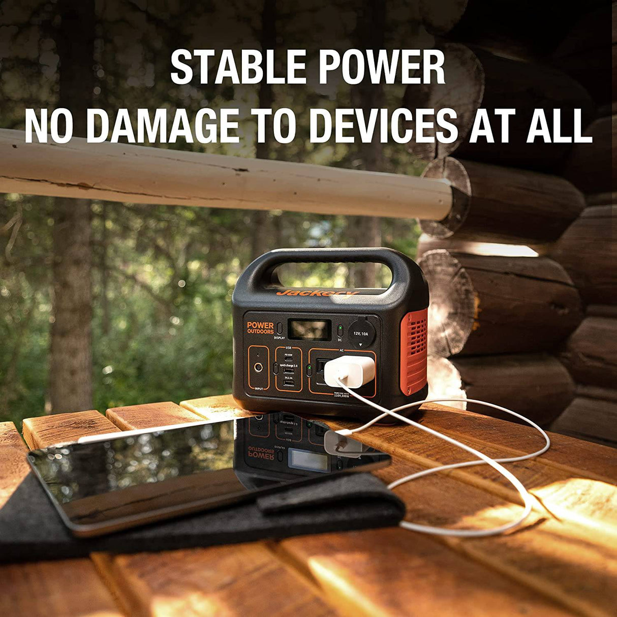 Jackery Portable Power Station Explorer 300, batería de litio de respaldo de 293 Wh, salida de CA de onda sinusoidal pura de 110 V/300 W, generador solar (panel solar no incluido) para exteriores, camping, viajes, caza, apagón - DIGVICE MX