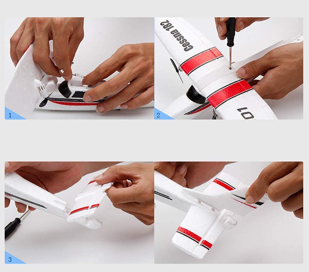 Rc Plane Avión de control remoto Plrb Toys 801