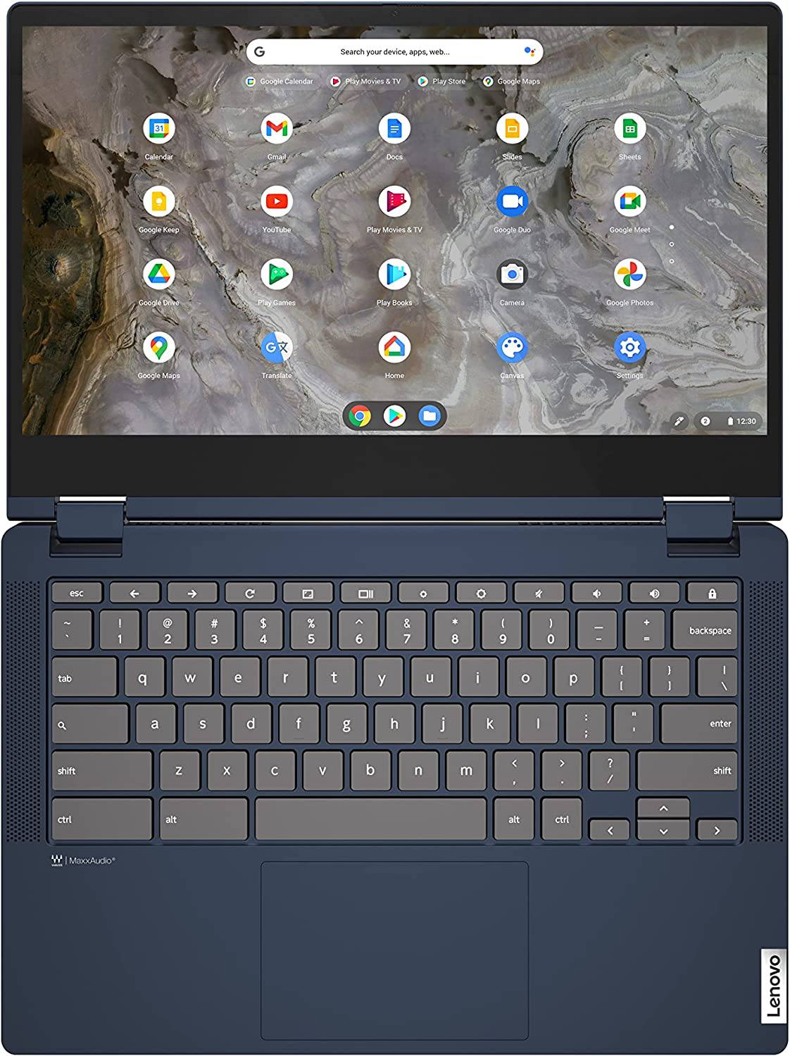 Lenovo - 2022 - IdeaPad Flex 5i - Computadora portátil Chromebook 2 en 1 - Intel Core i3 - Pantalla táctil FHD de 13,3" - Memoria de 8 GB - Almacenamiento de 128 GB - Chrome OS