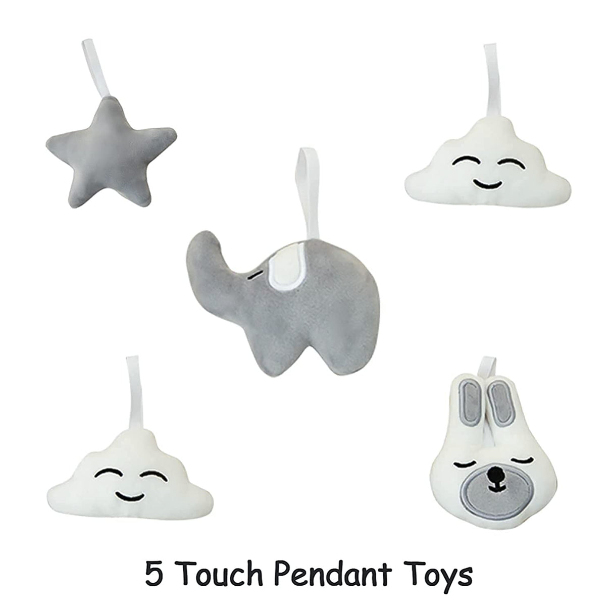 Razee - Colchoneta de gimnasia para bebés Gimnasio de actividades para bebés Centro de actividades de gimnasia para bebés con colchoneta acolchada de franela súper suave con 5 juguetes para bebés como regalo de ducha - DIGVICE MX