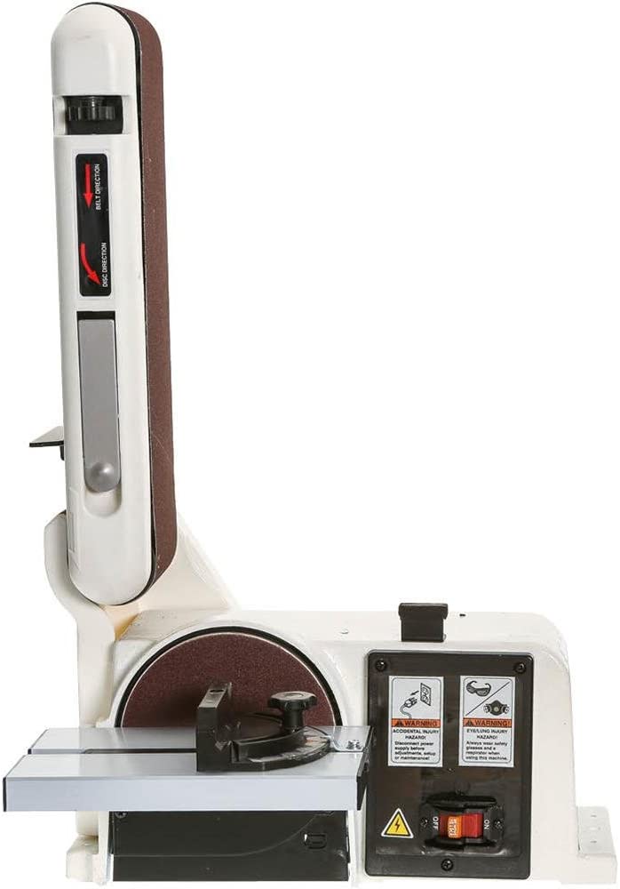 Shop Fox W1855 Lijadora de banda horizontal/vertical con disco de 6.0 in - DIGVICE MX