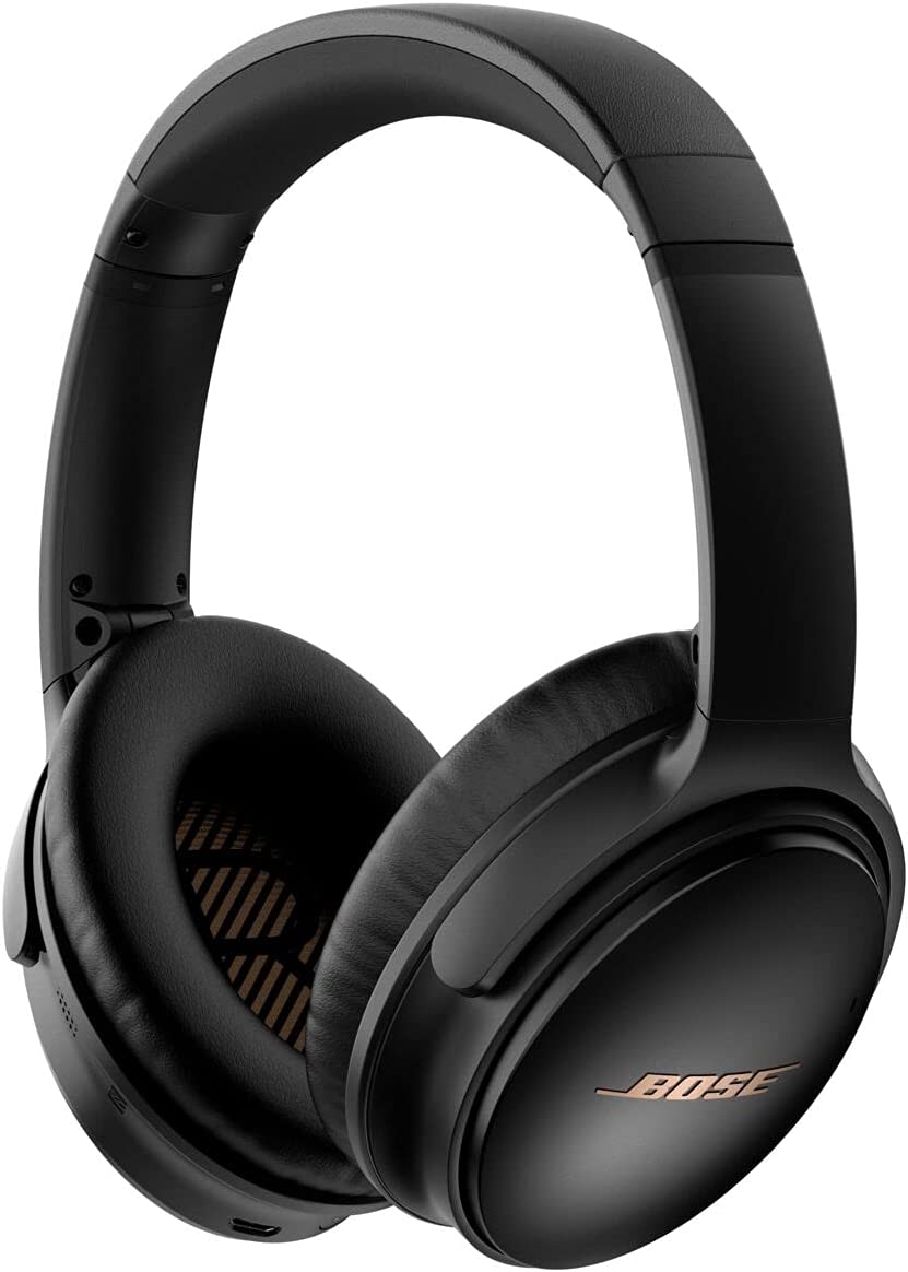 Bose QuietComfort 35 Series 2 - Auriculares para juegos: cómodos auriculares con cancelación de ruido, color negro