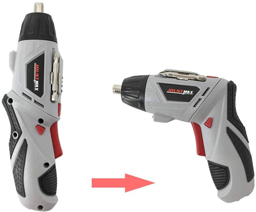 Yaetek Taladro inalámbrico portátil 45 en 1, juego de herramientas eléctricas de reparación de tornillo eléctrico recargable, 4.8 V, 600 mAh NiCd, con 45 destornilladores y taladro para trabajo en casa - DIGVICE MX