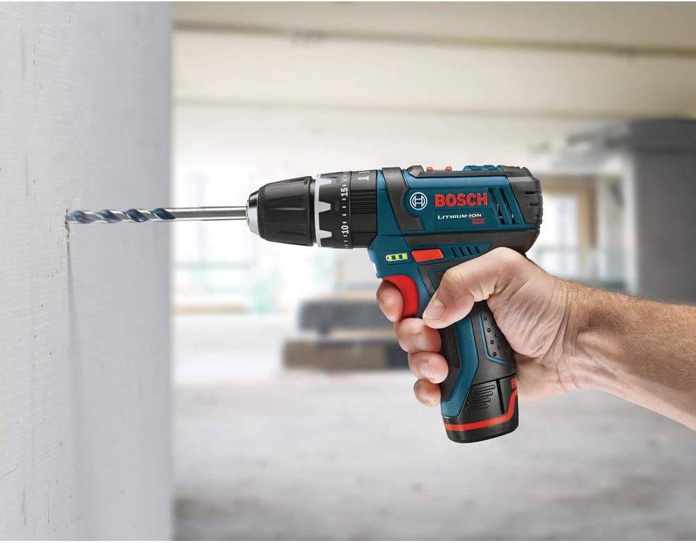 Bosch PS130N 12 V máx. 3/8 pulg. Taladro percutor/destornillador (herramienta básica), azul - DIGVICE MX