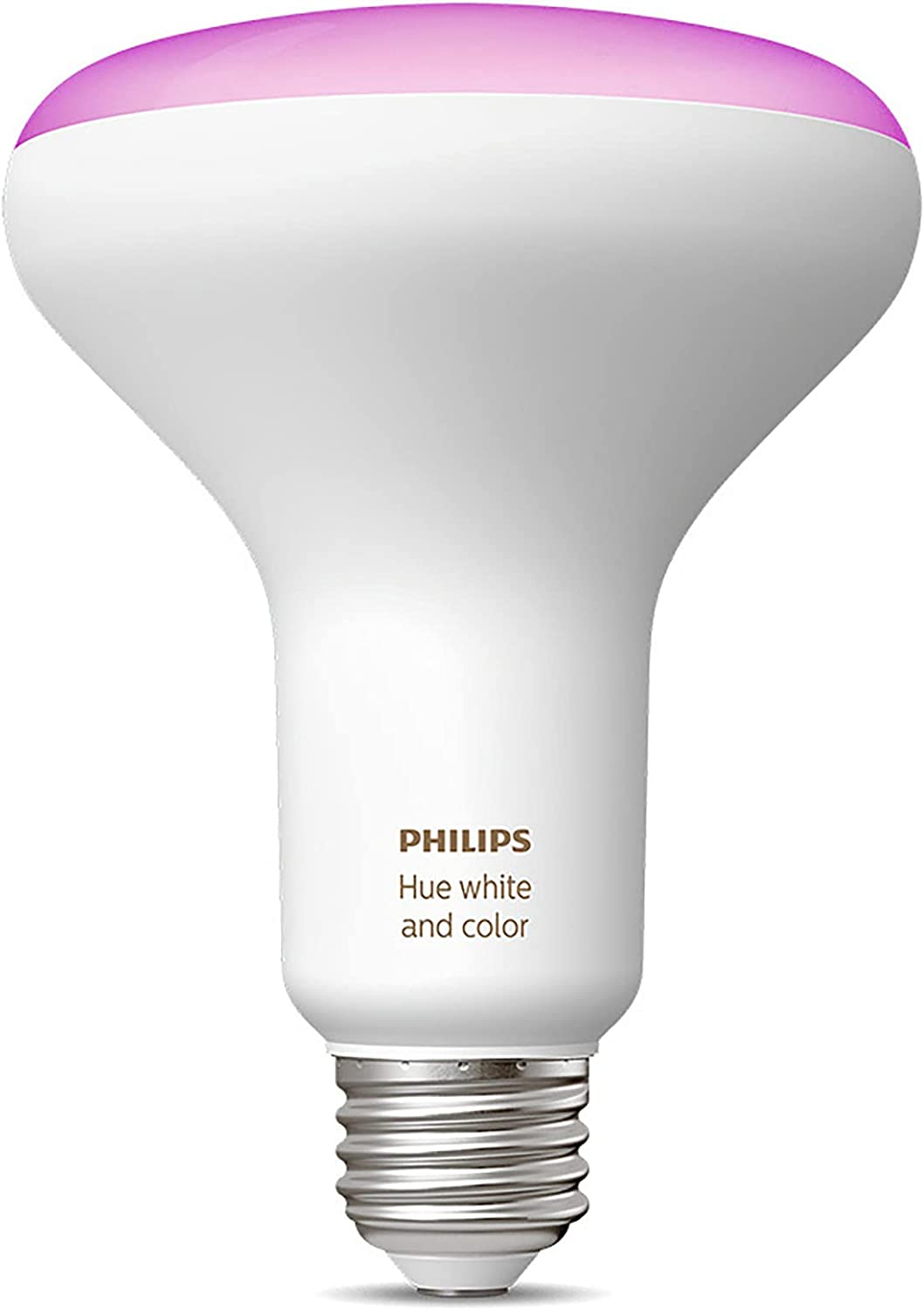 Philips Hue 468942 Single Premium BR30 Smart Bulb Downlight para latas empotradas de 5-6 pulgadas, 16 millones de colores (se requiere Hue Hub, funciona con Alexa), versión antigua, blanco y ambiente de color - DIGVICE MX