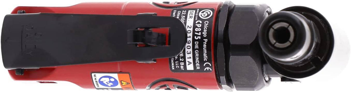 Chicago Pneumatic CP875-1/4 pulgadas (6 mm) Amoladora neumática de ángulo, 0.3 HP / 220 W - 22500 RPM - DIGVICE MX